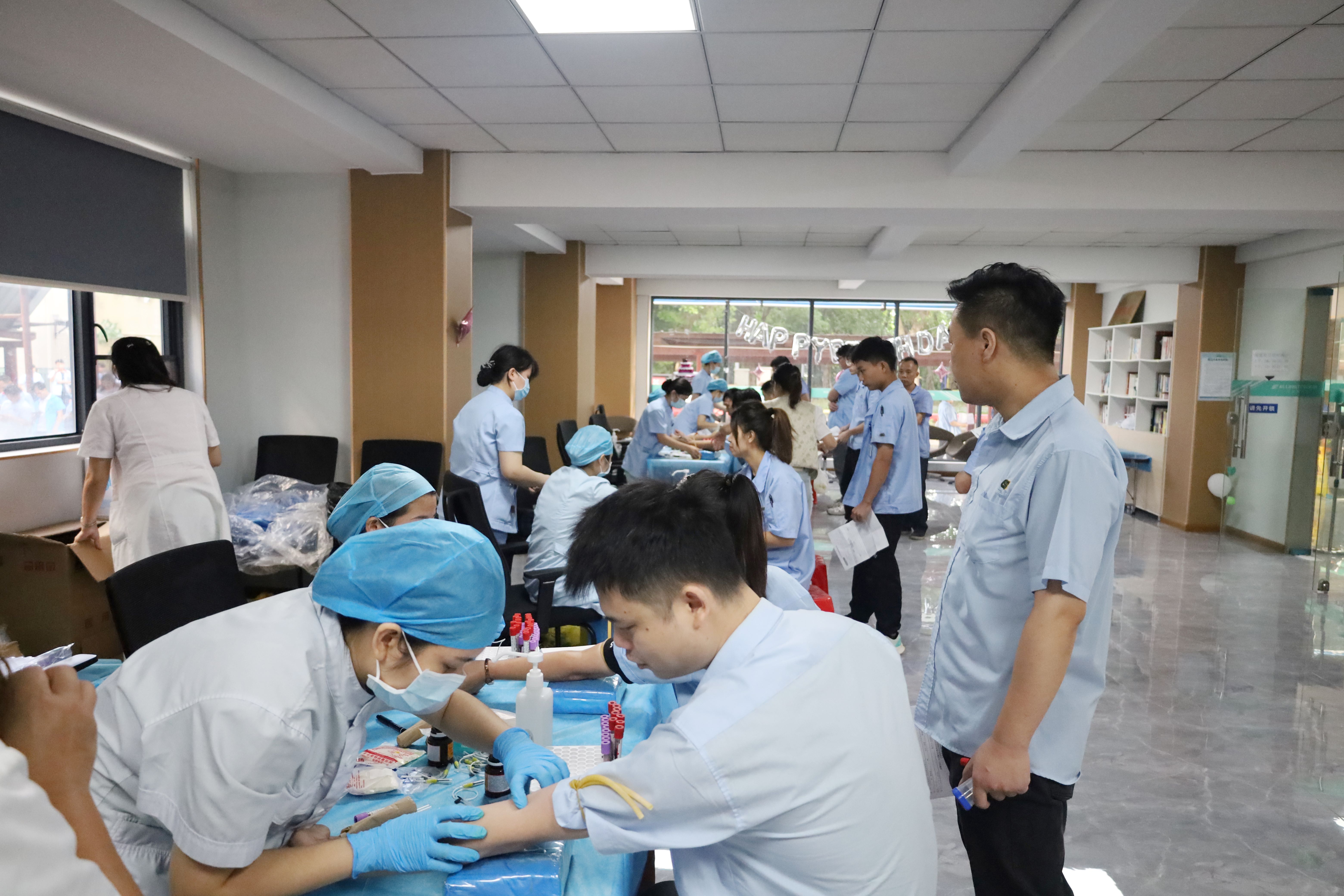 關(guān)愛員工，守護(hù)健康——依頓電子開展2024年度員工健康體檢活動(dòng)